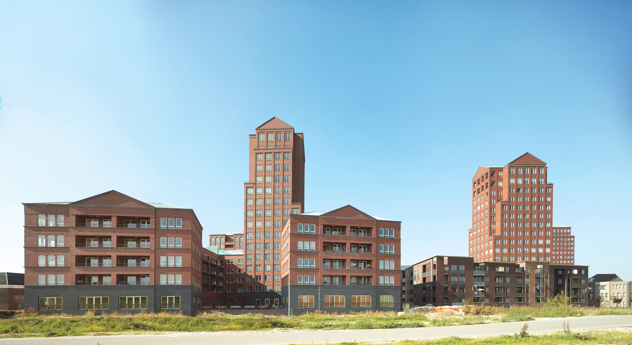 Foto van een gebouw ontworpen door Pols Architecten