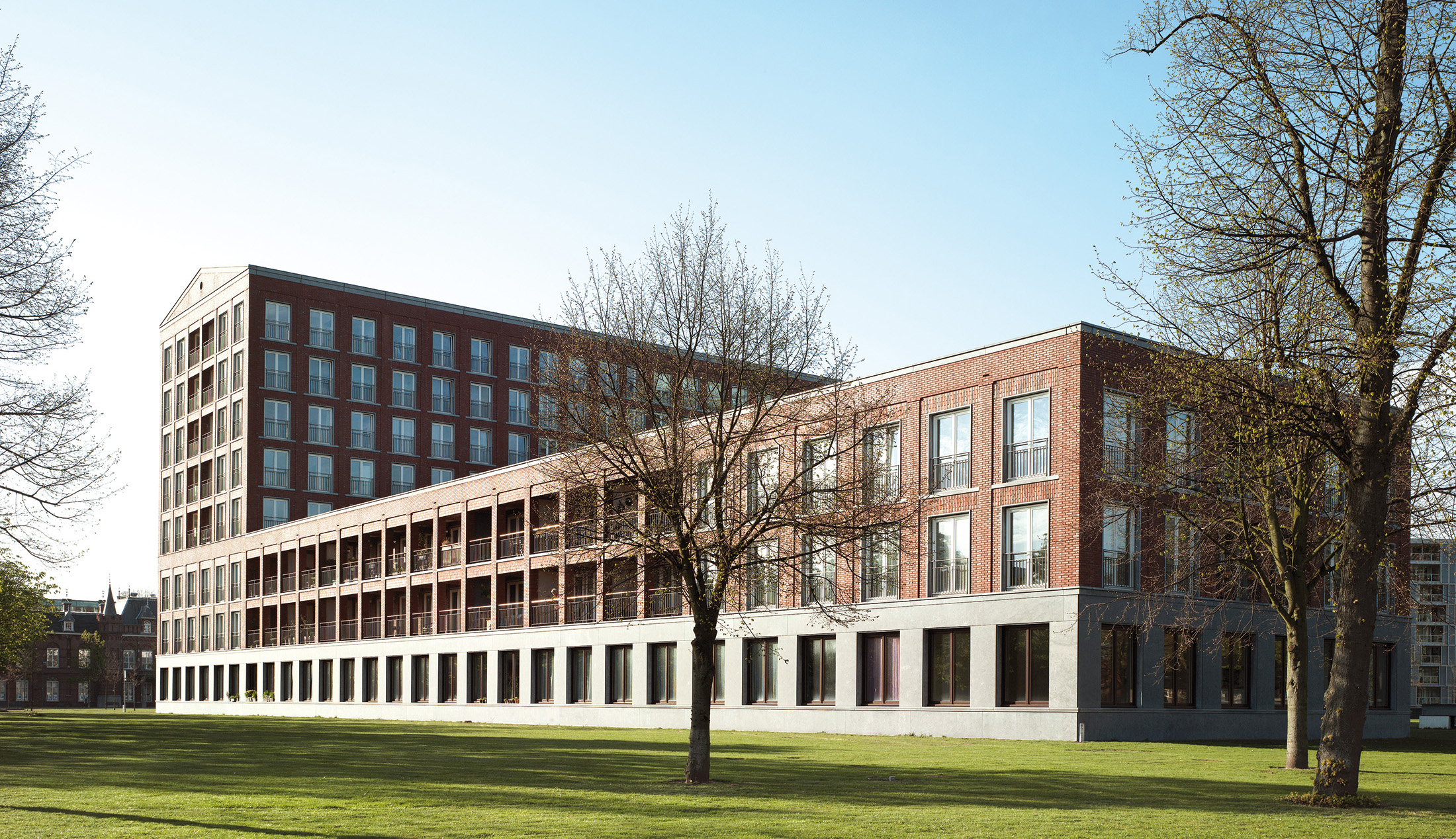 Foto van een gebouw ontworpen door Pols Architecten