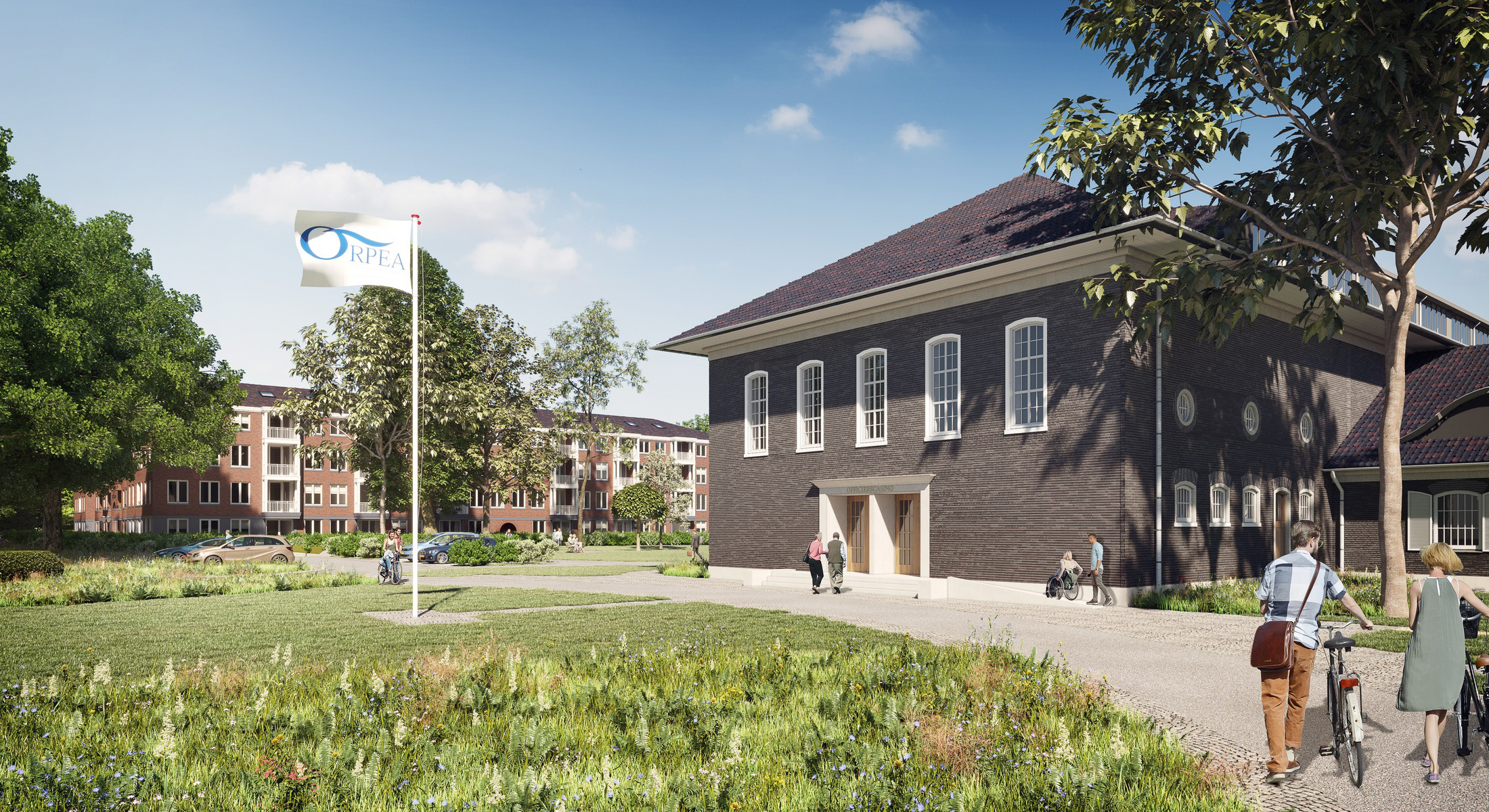 Foto van een gebouw ontworpen door Pols Architecten