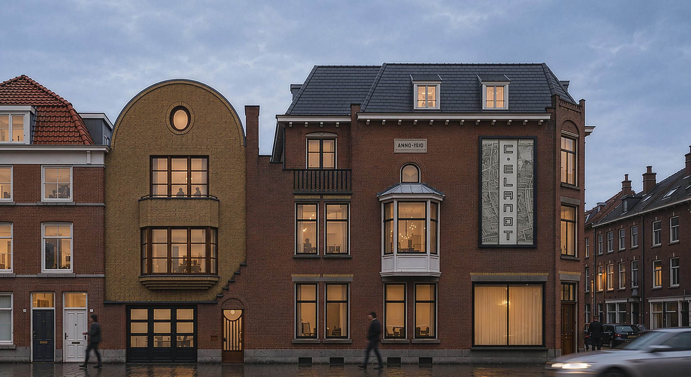 Foto van een gebouw ontworpen door Pols Architecten