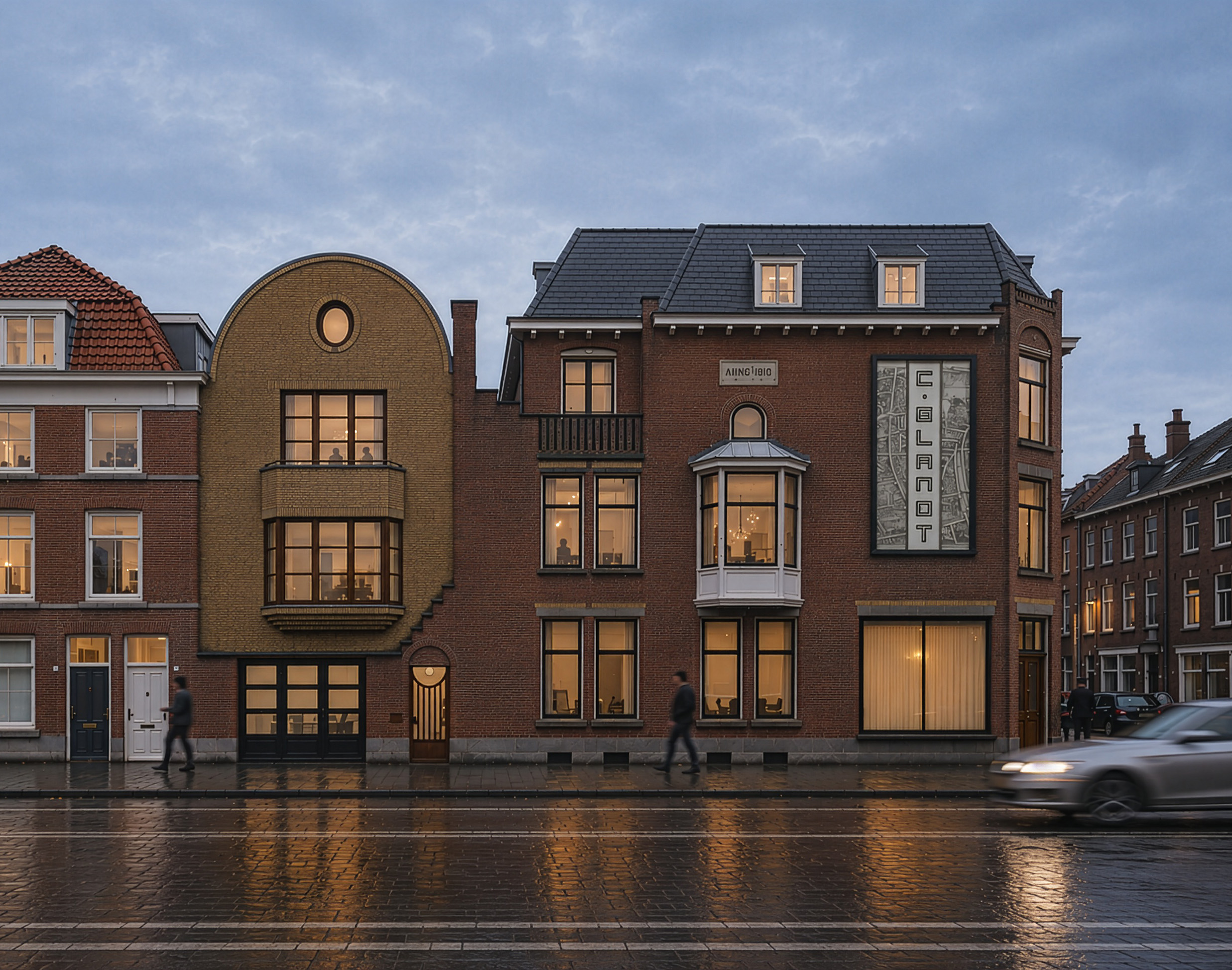 Foto van een gebouw ontworpen door Pols Architecten
