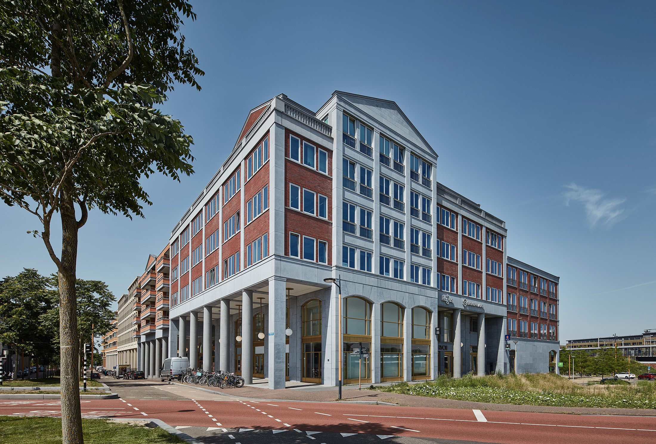 Foto van een gebouw ontworpen door Pols Architecten