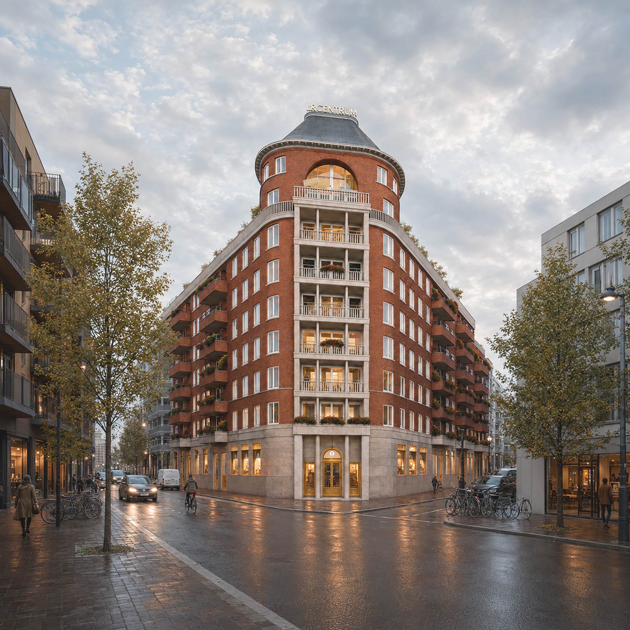 Foto van een gebouw ontworpen door Pols Architecten