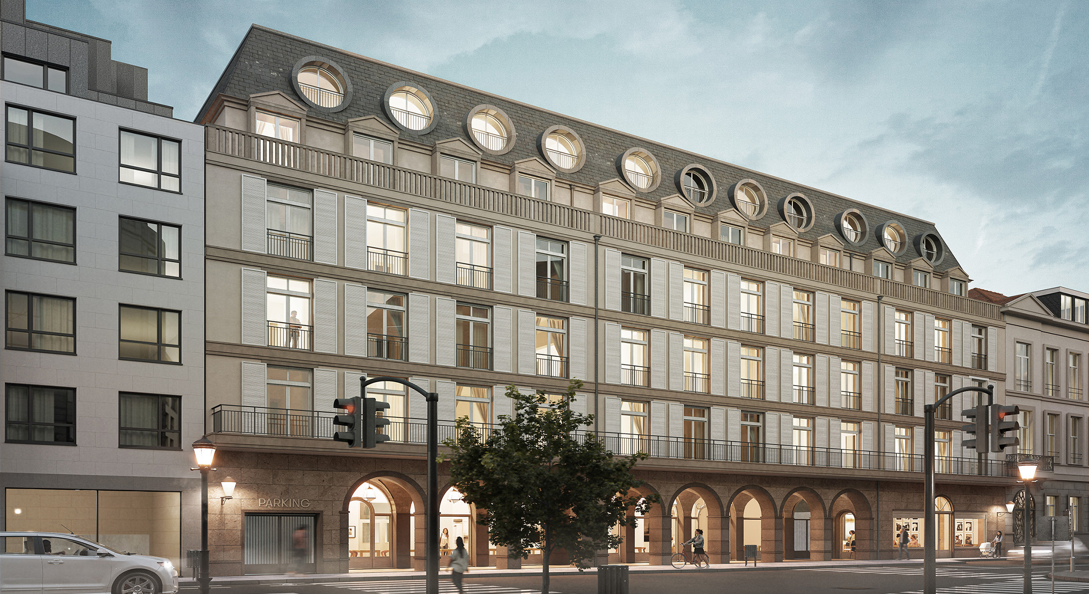 Foto van een gebouw ontworpen door Pols Architecten